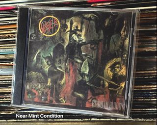 Slayer Reign in Blood CD Bootleg CD Vintage Cds Slayer Cd