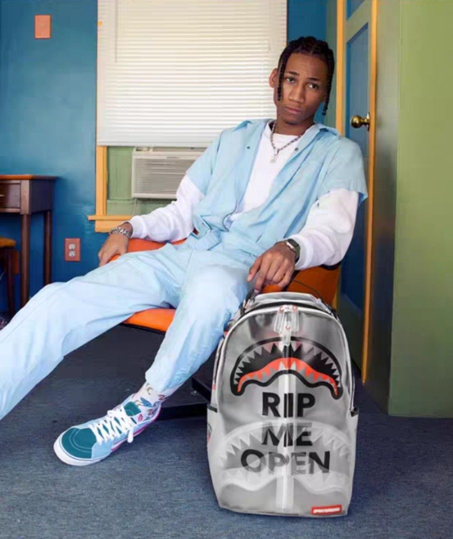 Sprayground rip hotsell me open backpack