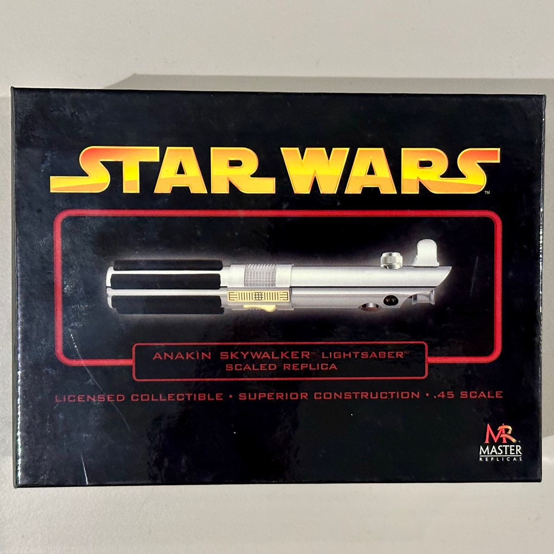 Star Wars Anakin Skywalker Lightsaber .45 Scaled Replica by Master
