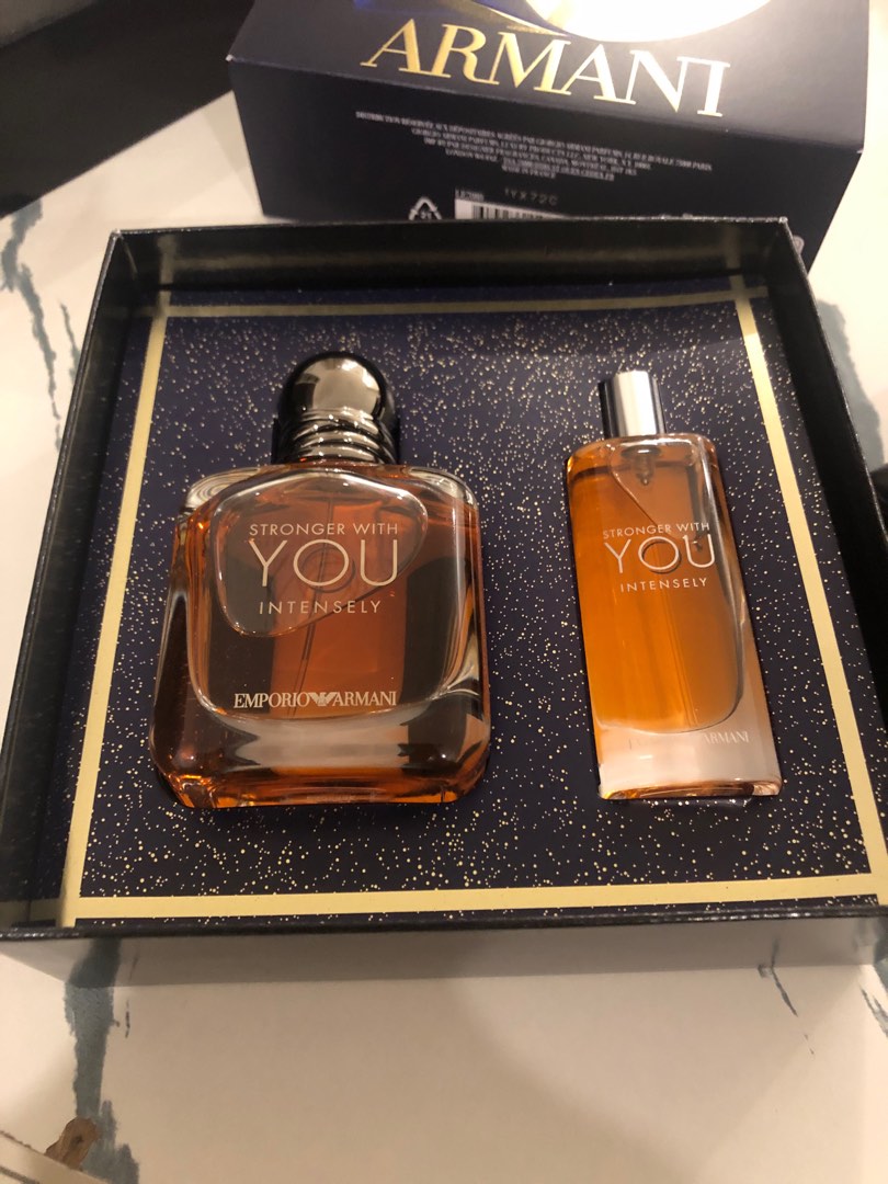 Emporio armani stronger sales with you intensely 150ml