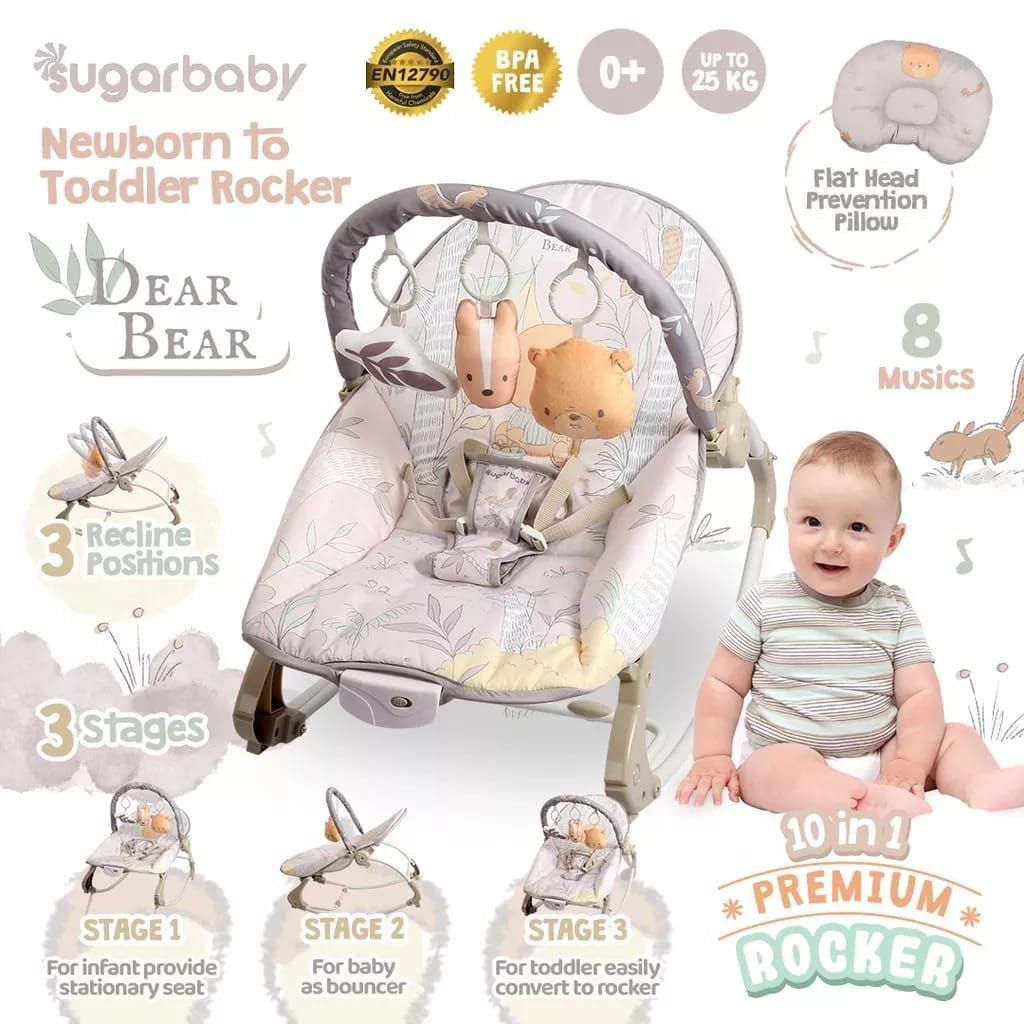 Bouncer sugar baby rocker top