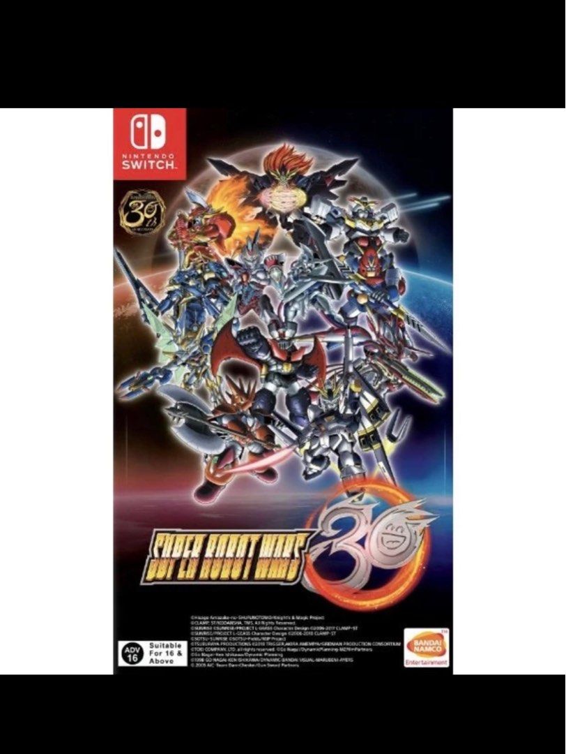 Super robot wars switch eshop hotsell