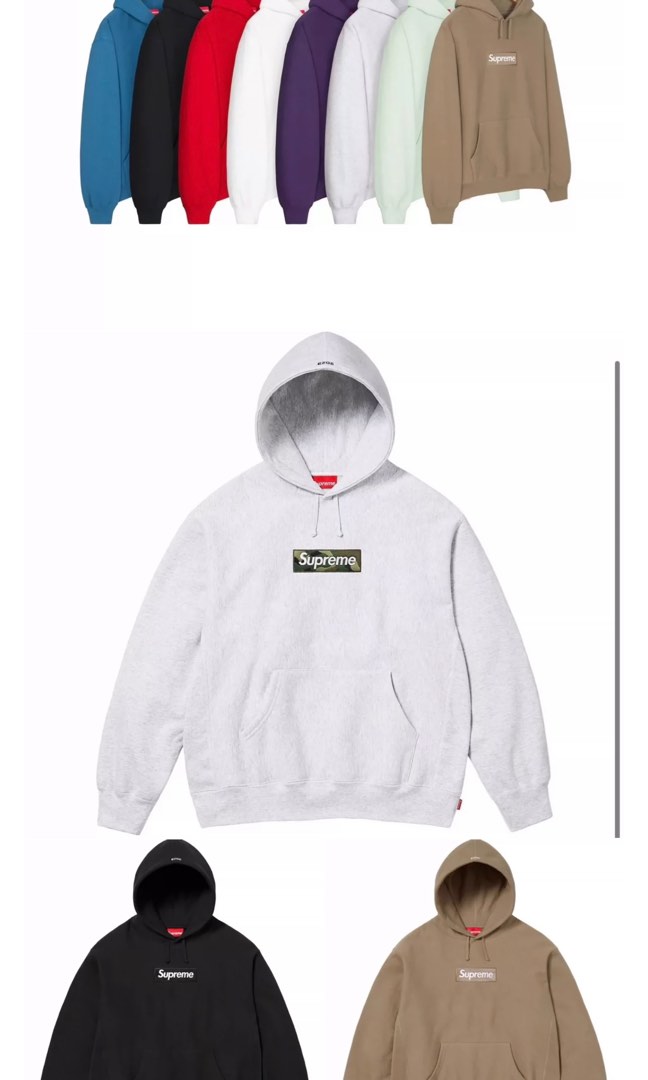 おむつ 2023FW supreme box logo hooded BLACK L | temporada.studio