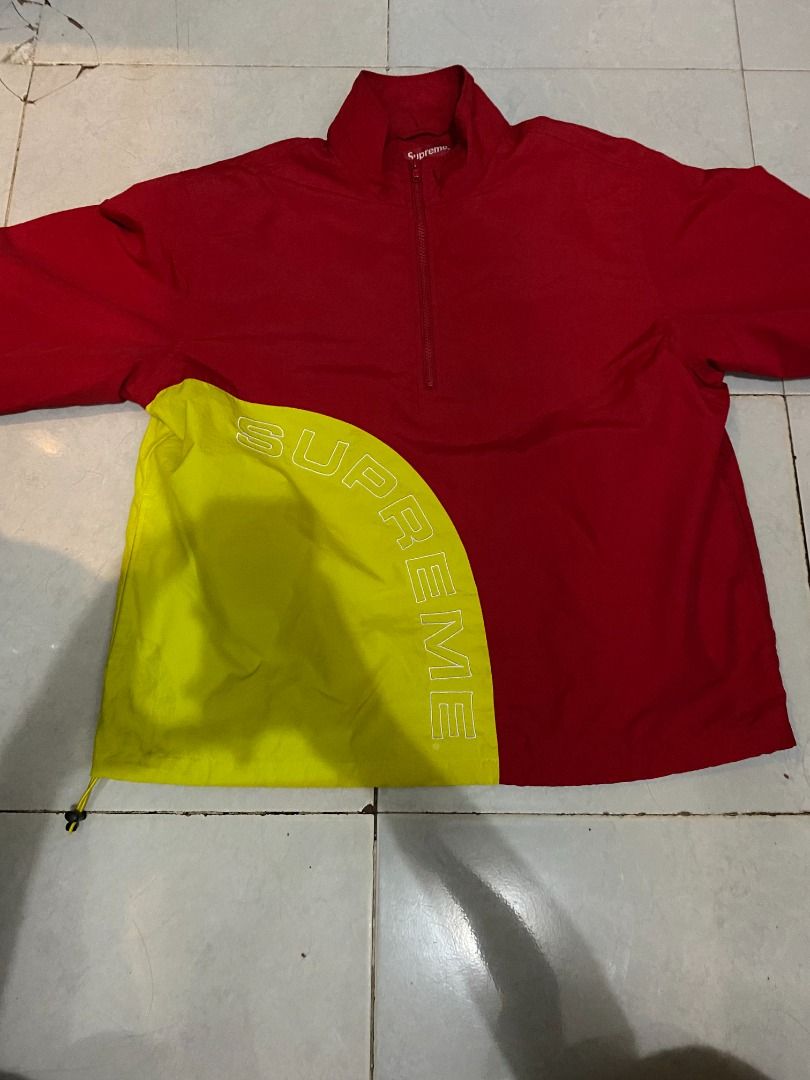 Supreme corner arc half zip store