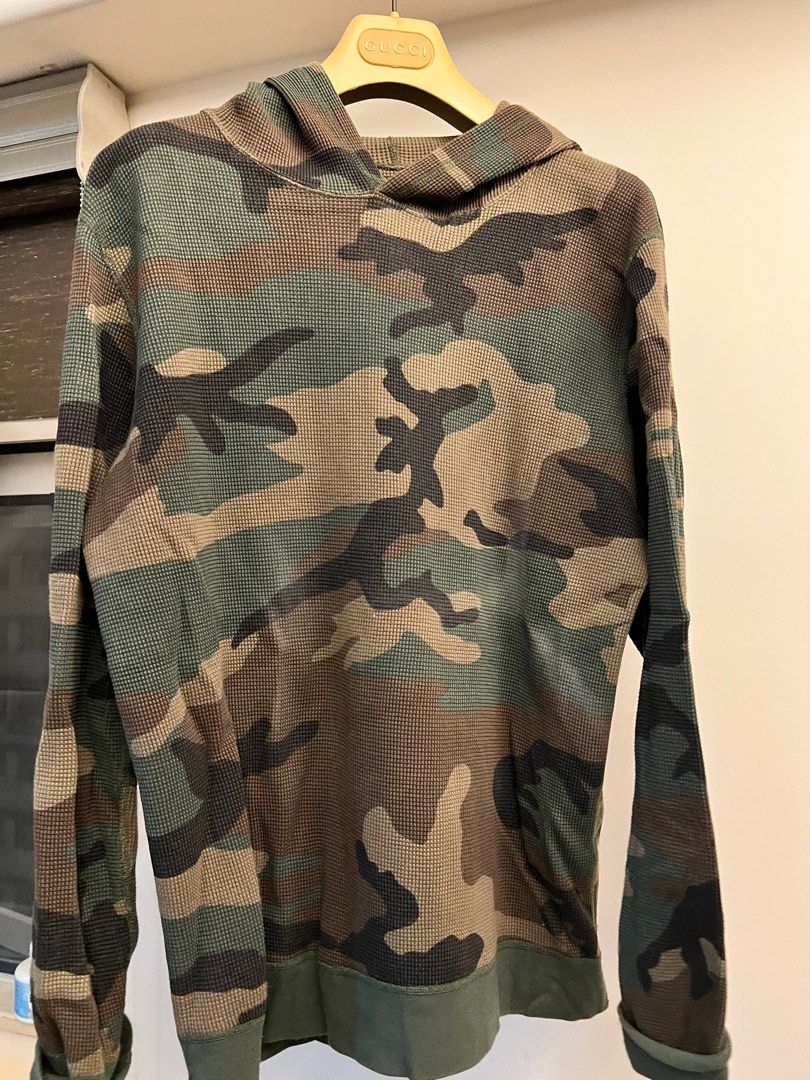 Supreme hooded hotsell waffle thermal