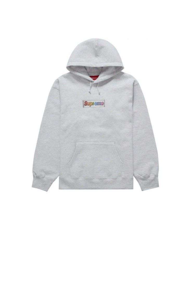 Supreme box 2024 logo rainbow hoodie