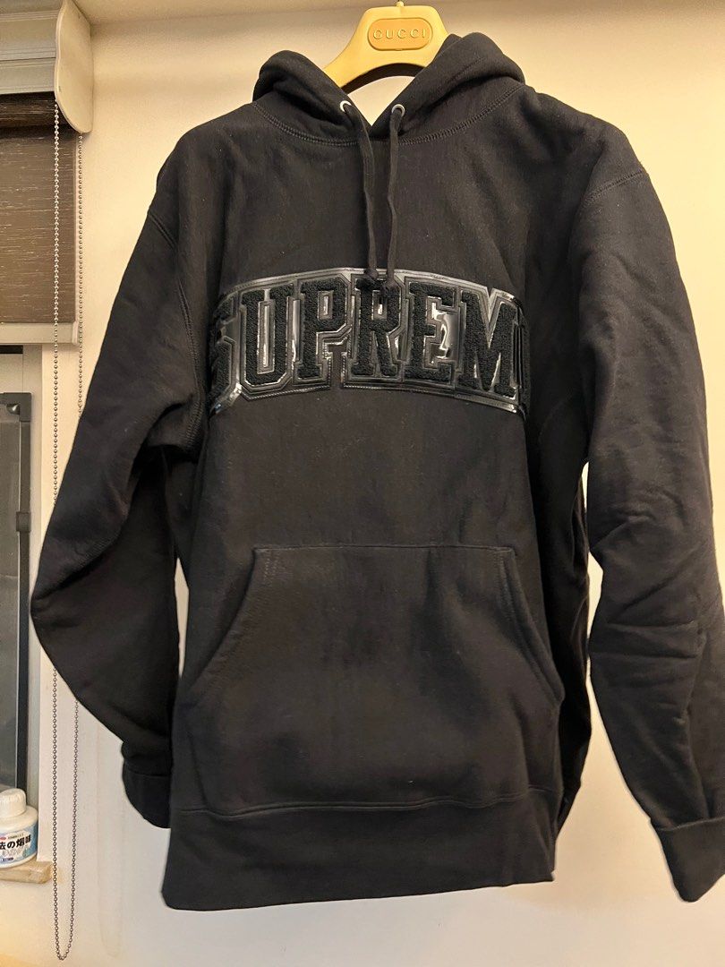 Supreme patent chenille arc logo store