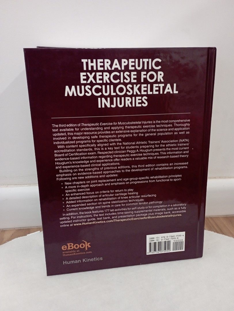 Therapeutic Exercise for Musculoskeletal Injuries (Third Edition
