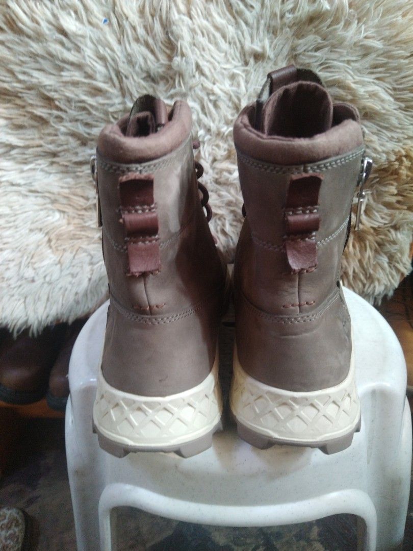 fluffy timberlands