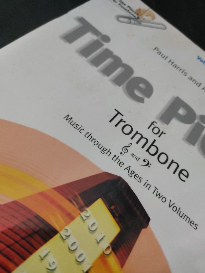 Time Pieces for Trombone Vol. 2 (Category: Textbooks) located in Dasmarinas. Submitted by curatedreadsbykat (Listing ID 1269749035, Image 3). Description: ✨ Secondhand ✨ This is a preloved copy so kindly manage your expectations. May have flaws like dents, tanning, foxing, writings, etc..