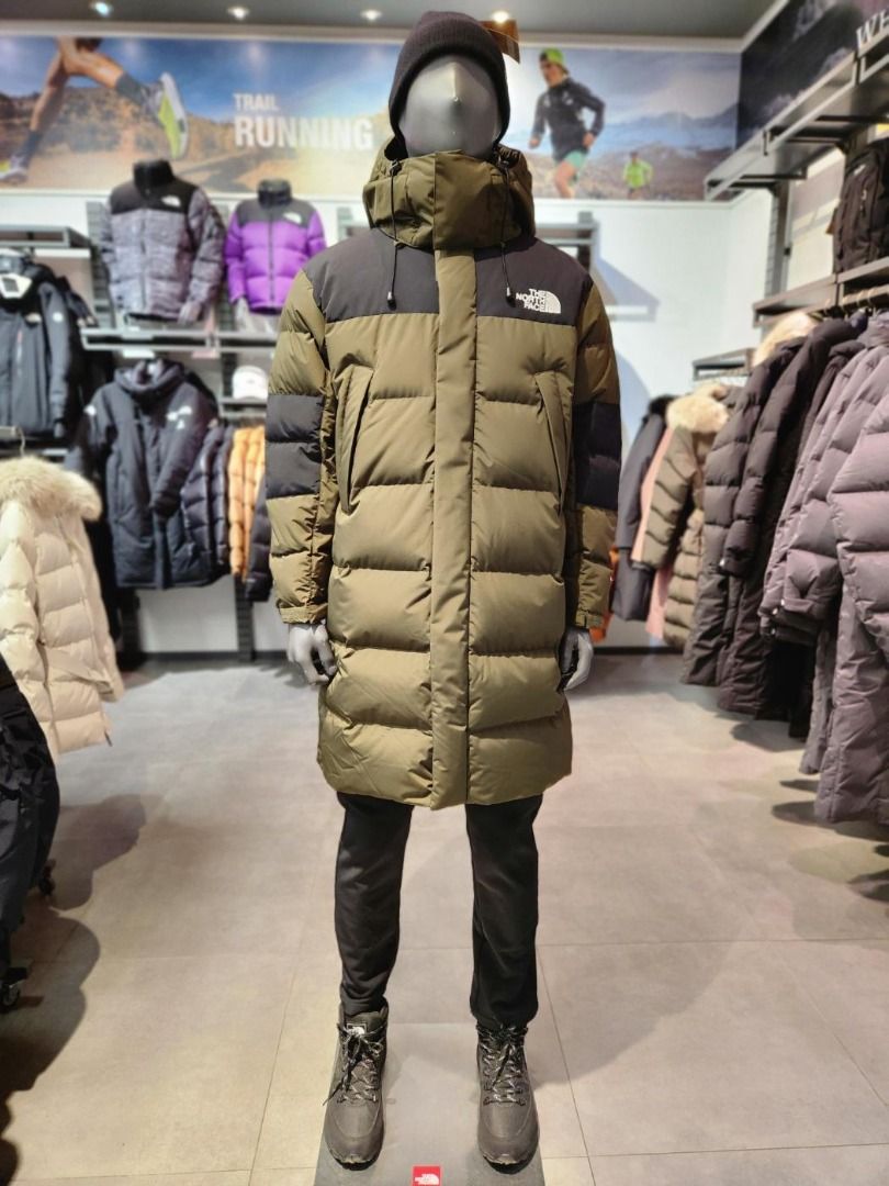 Down coat discount mens long