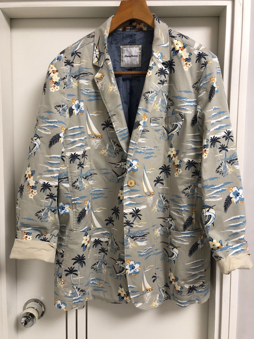 Tommy Bahama Oversize Sail A Way Boracay Blazer