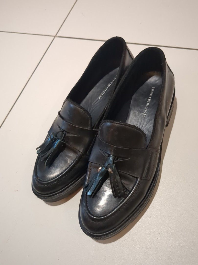Tommy hilfiger tassel loafers cheap