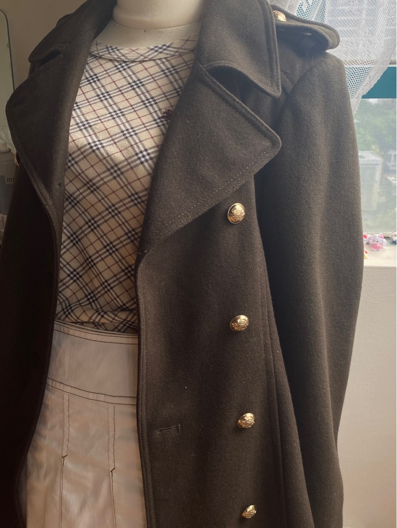 Tommy hilfiger military coat sale