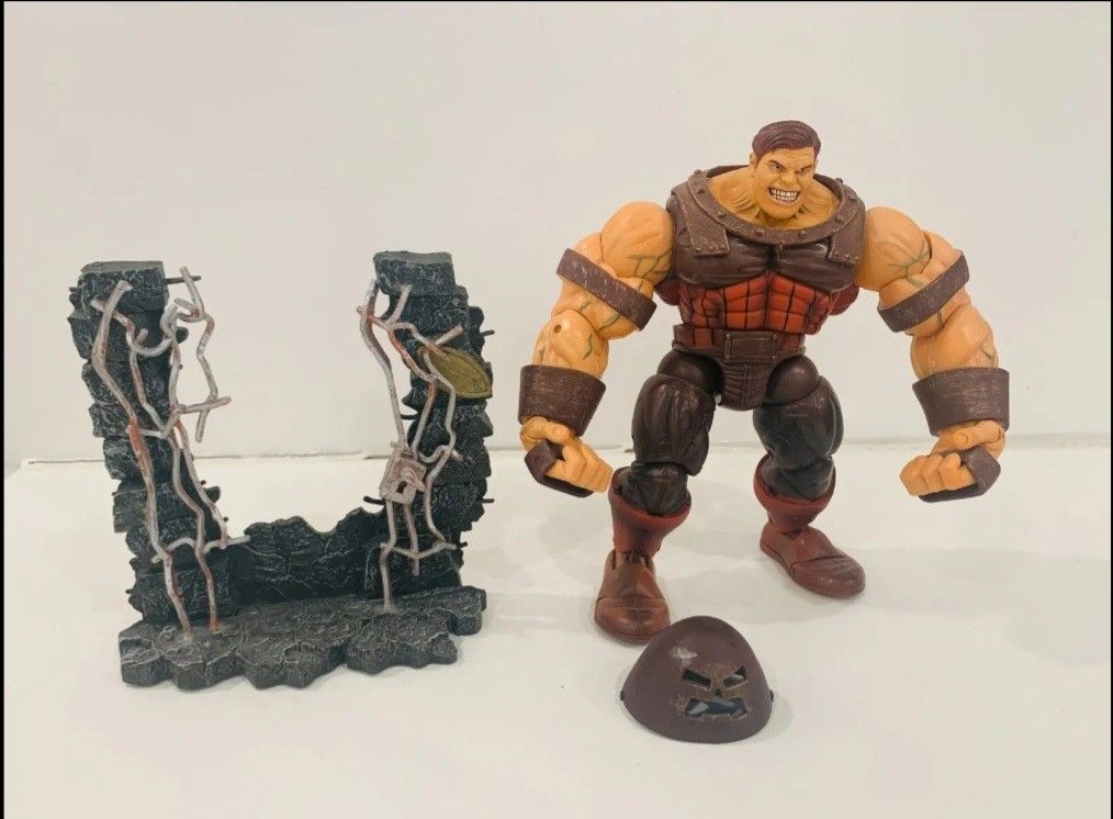 Marvel Legends Juggernaut with Diorama Loose & Complete, Hobbies