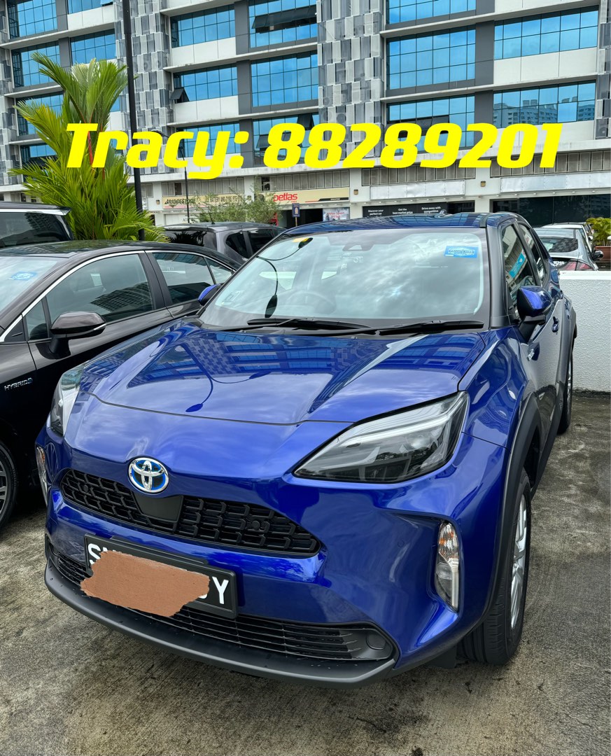 Toyota Yaris cross hybrid 1.5 SUV PHV car rental Yaris Cross car rental