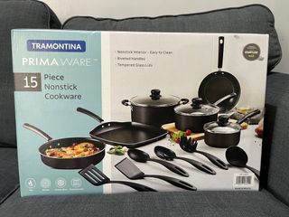 Tramontina Primaware Non-Stick Cookware Set, 18 Piece - Zars Buy