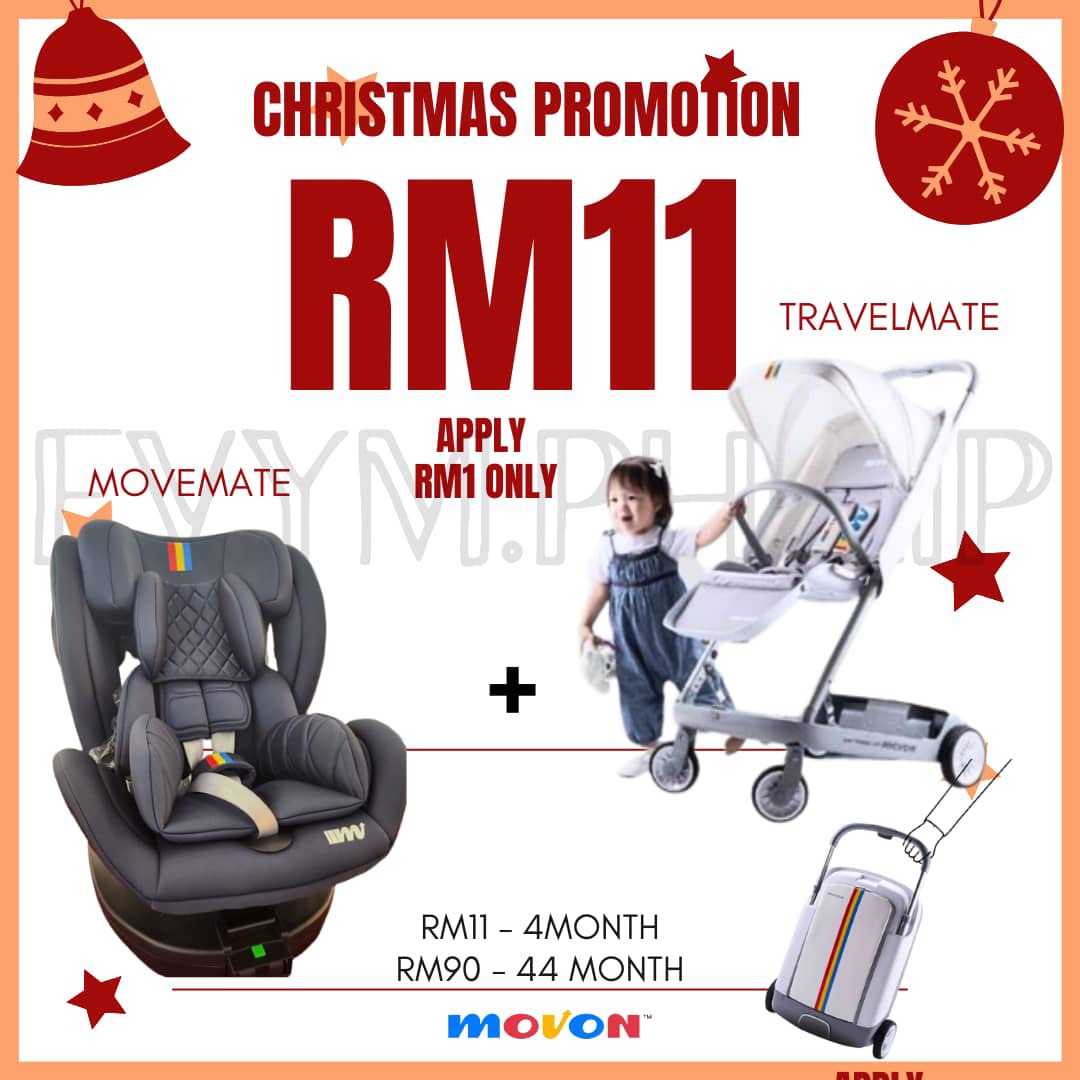 TRAVELMATE STROLLER 1st SLIMIEST IN MALAYSIA PROMO RM1 only