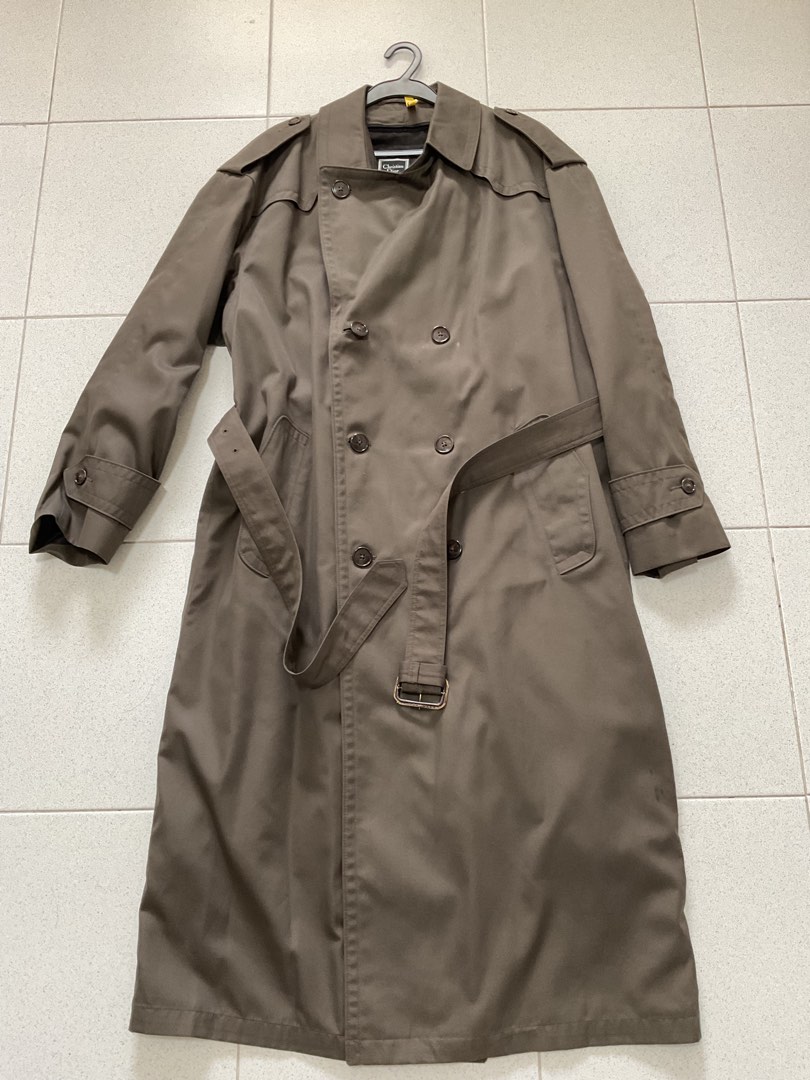 Trench Coat above the ankle length Men s Fashion Coats