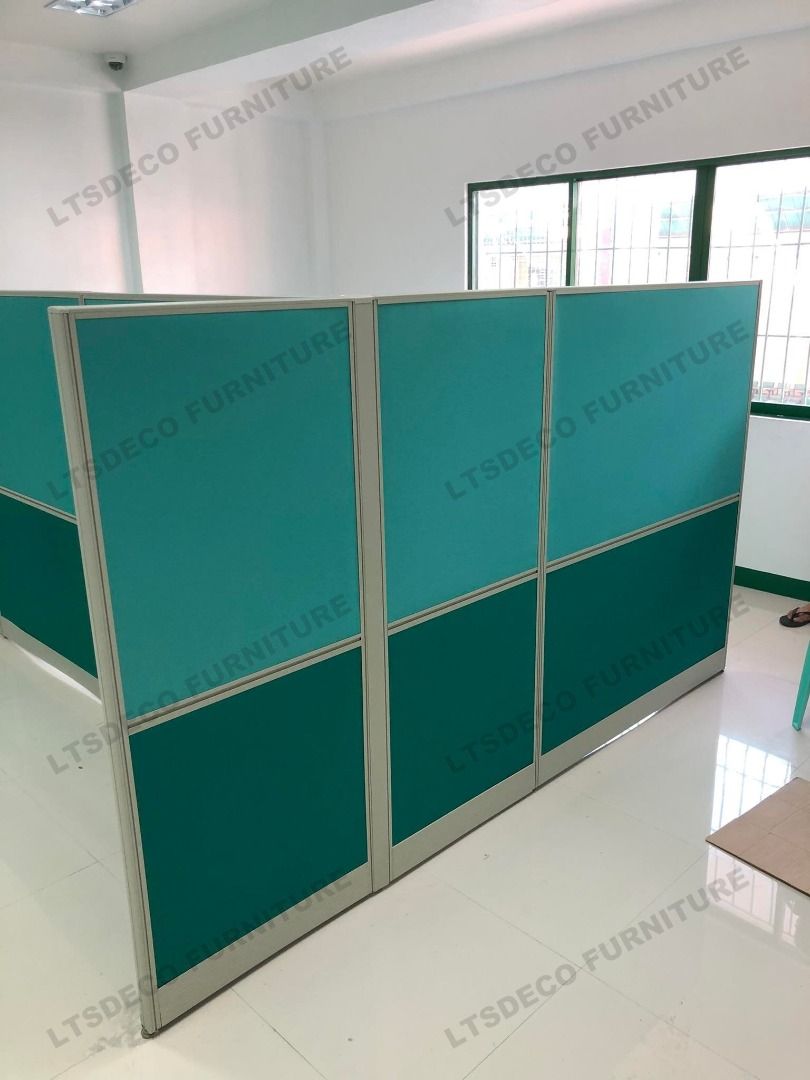 TWO TONE MODULAR PANEL DIVIDER HIGH PARTITION - OFFICE FURNITURE ...