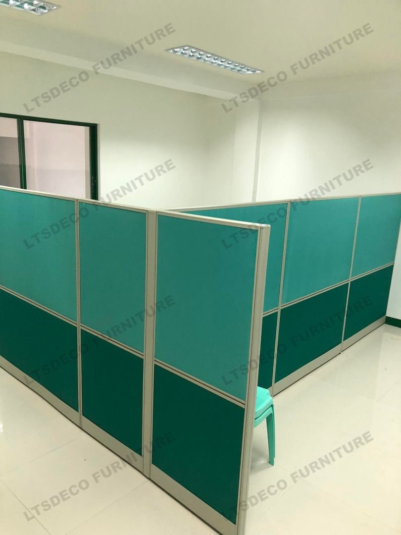 TWO TONE MODULAR PANEL DIVIDER HIGH PARTITION - OFFICE FURNITURE ...