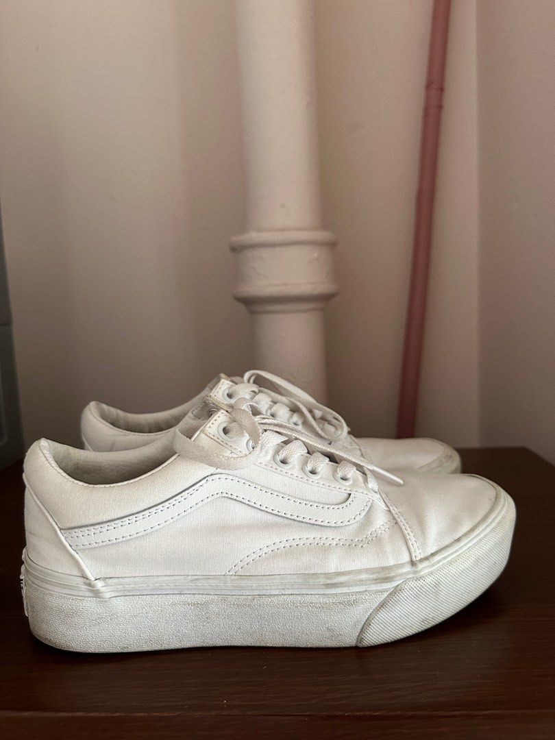 White and hotsell silver vans