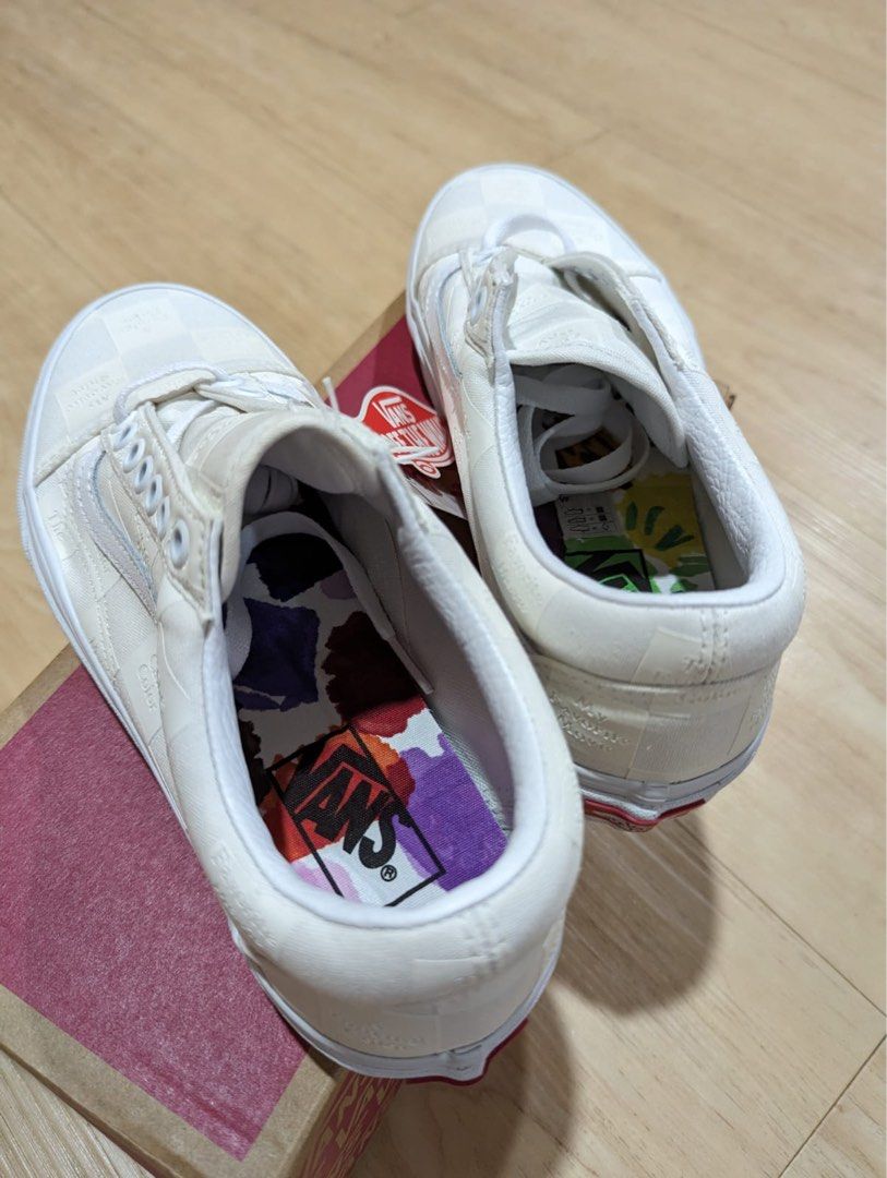 Vans Old Skool DIY Checkerboard True White