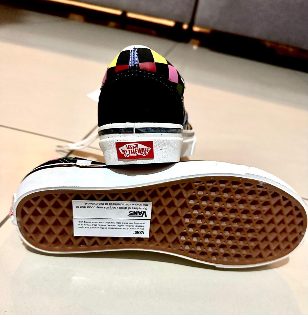 Vans rainbow checkerboard online