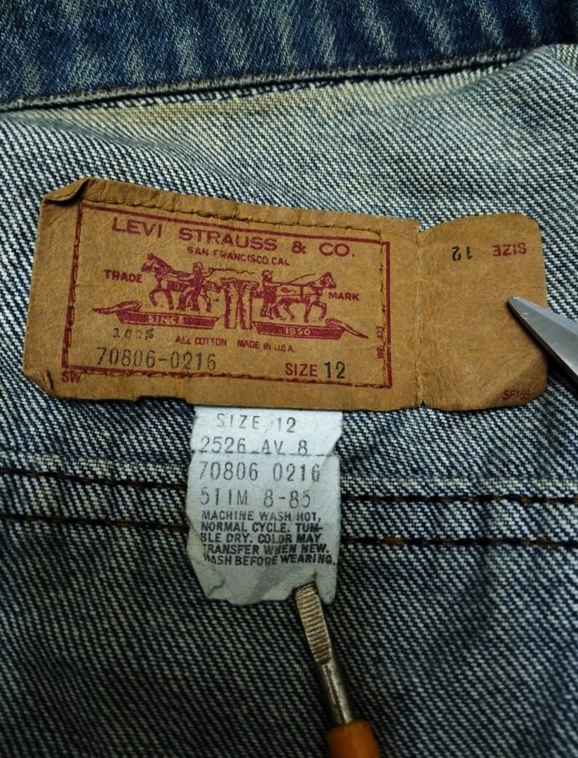 Vintage Levis Type 2 Denim Jacket, Men's Fashion, Coats, Jackets