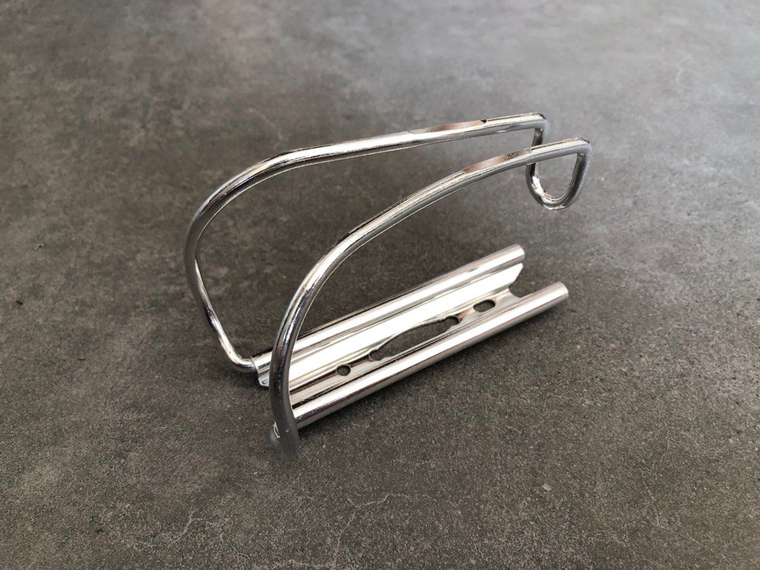Vintage Retro Alloy Water Bottle Cage Mtb Mountain Bike Gravel Touring Fixie Foldable Brompton Steel Bicycle