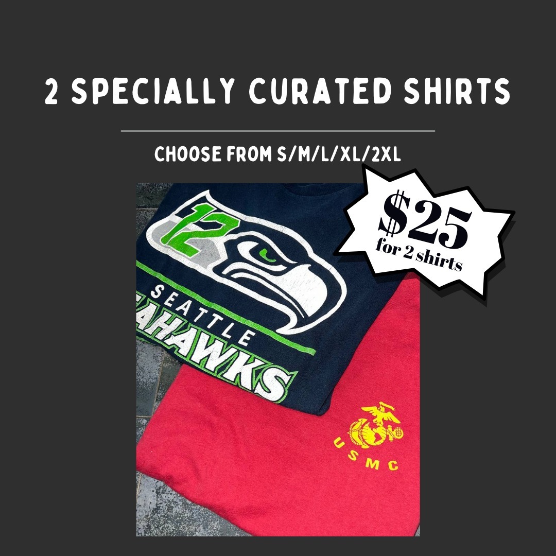 Vintage tees Mystery Box, Men's Fashion, Tops & Sets, Tshirts & Polo