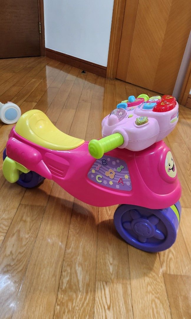 Vtech 2 in 1 learn and zoom best sale motorbike pink