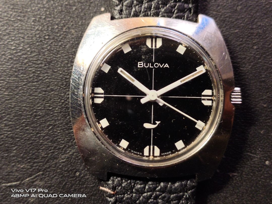 Vtg Bulova Mechanical Hand Winding Watch Men s Fashion Watches