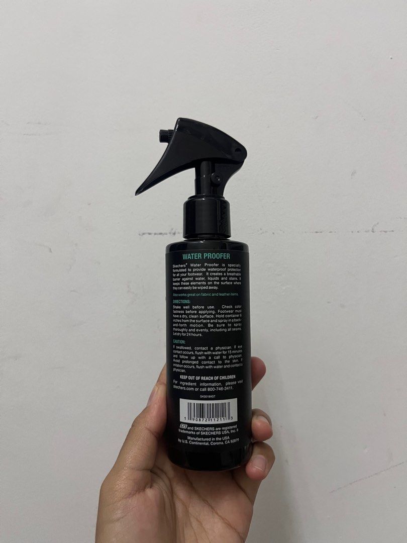 Skechers waterproof sale spray