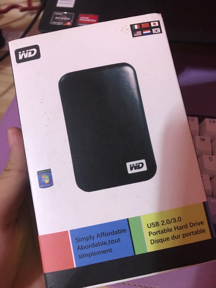 WD Hard Disk ENCLOSURE (Category: Hard Disks & Thumbdrives) located in Caloocan City. Submitted by decluttervette (Listing ID 1269810903, Image 1). Description: case only No unit inside.