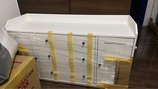White buffet cabinet from IKEA
