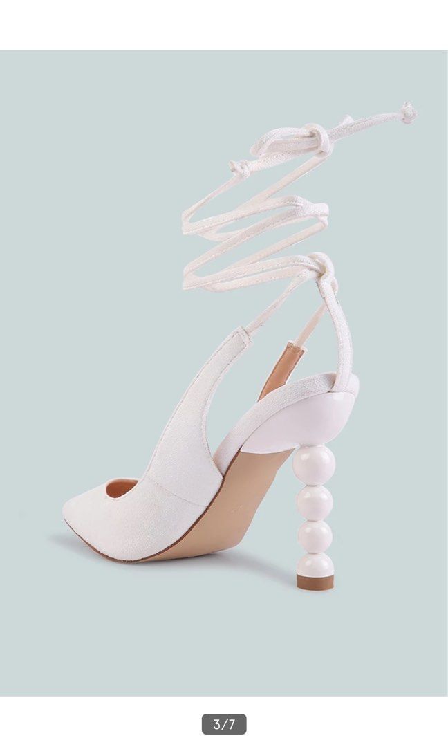 Faux suede clearance lace up heels