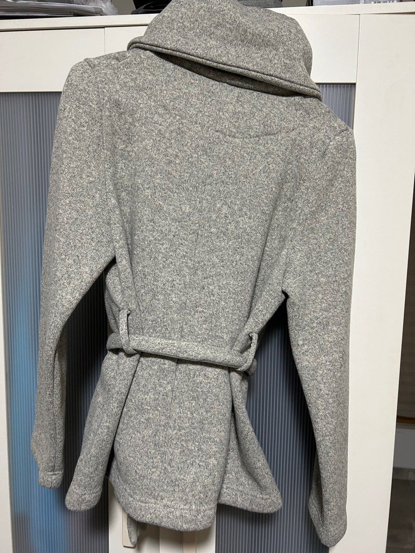 Winter jacket (Category: Coats, Jackets and Outerwear) located in Singapore. Submitted by shinkle (Listing ID 1269739711, Image 2). Description: Thick sweater jacket Bought in Japan Worn once only. PTP 45cm Length 65cm Measurements as shown. .