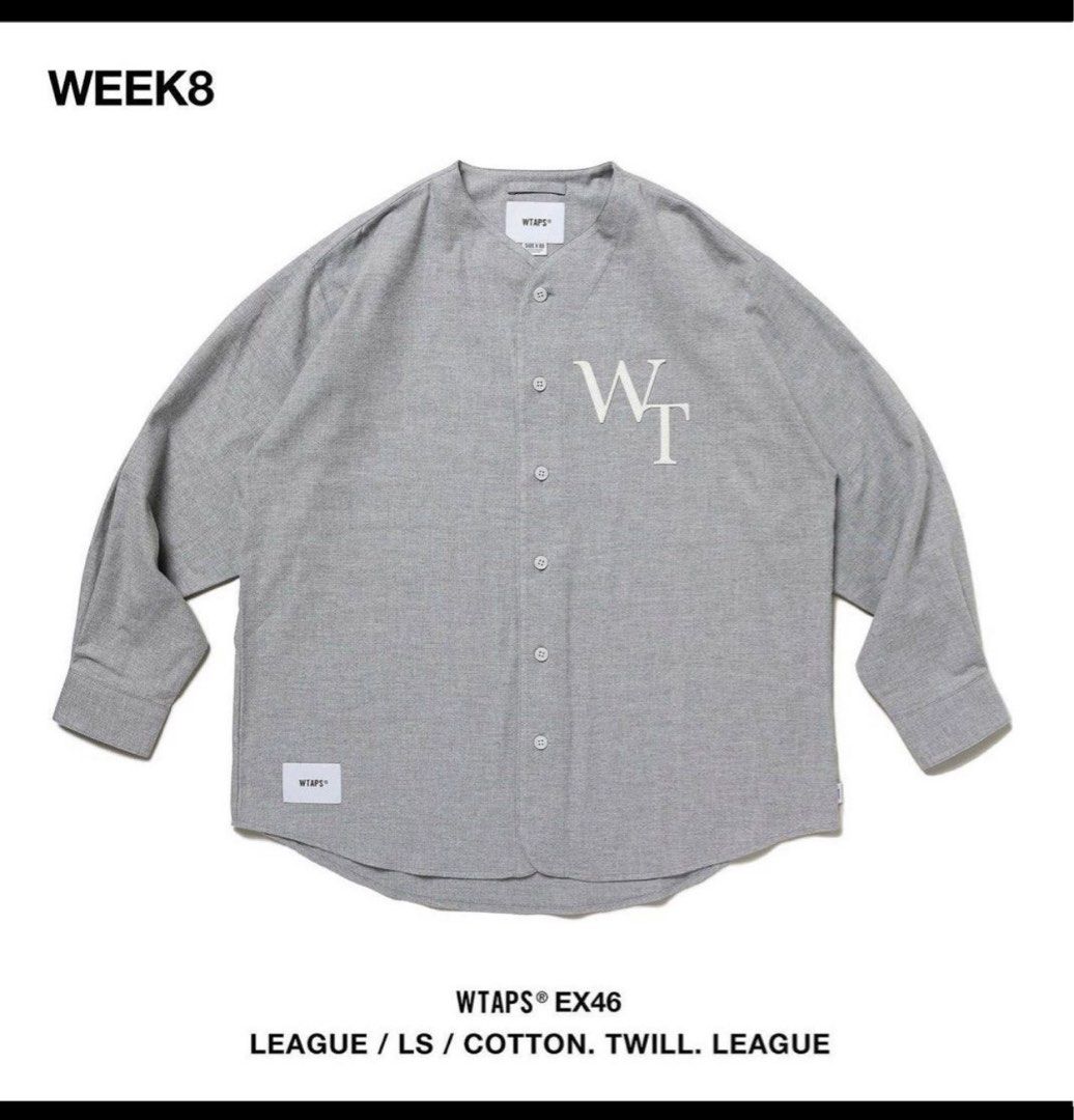 Wtsps LEAGUE/LS/COTTON. TWILL. LEAGUE, 男裝, 外套及戶外衣服- Carousell