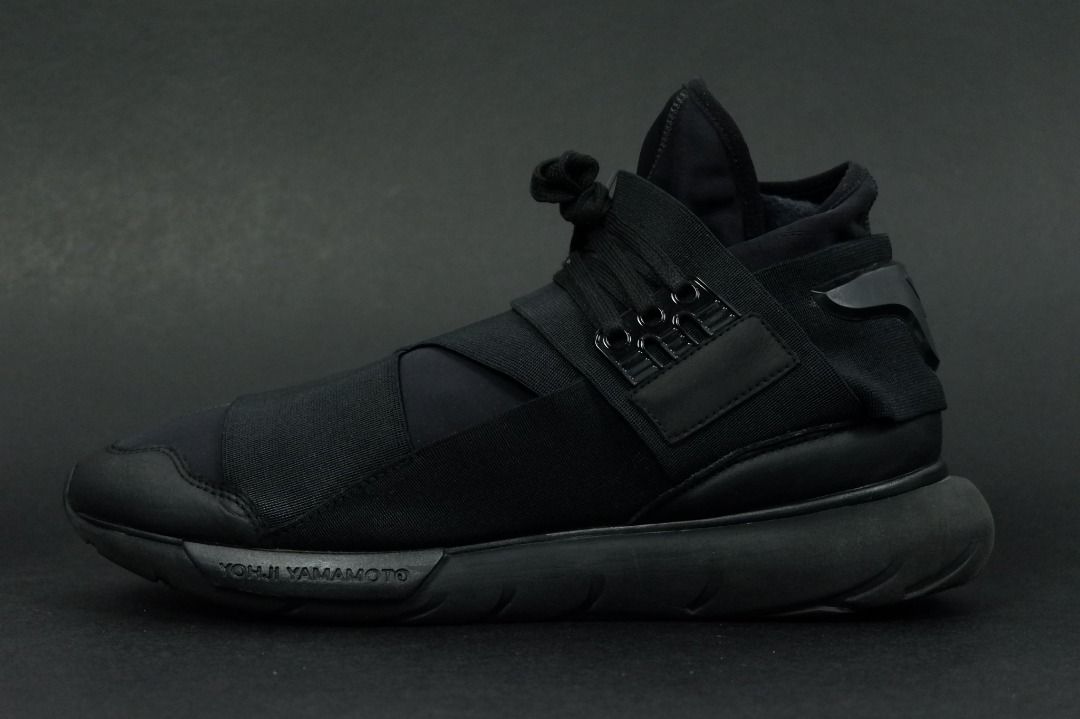 Y3 Qasa High Triple Black