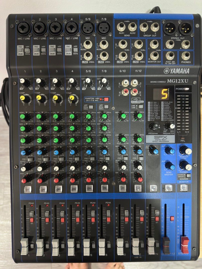 Yamaha MG12XU mixer, Audio, Portable Audio Accessories on Carousell