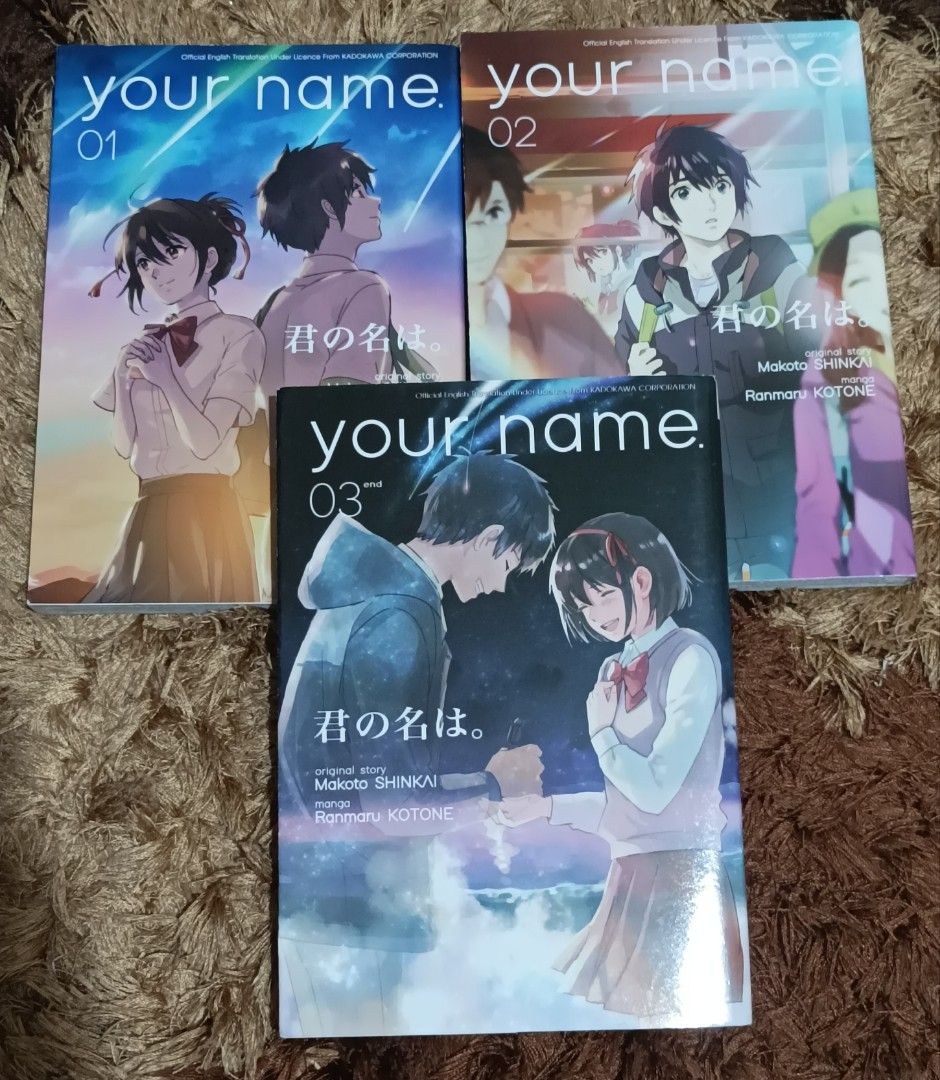 Your Name manga, Hobbies & Toys, Books & Magazines, Comics & Manga on