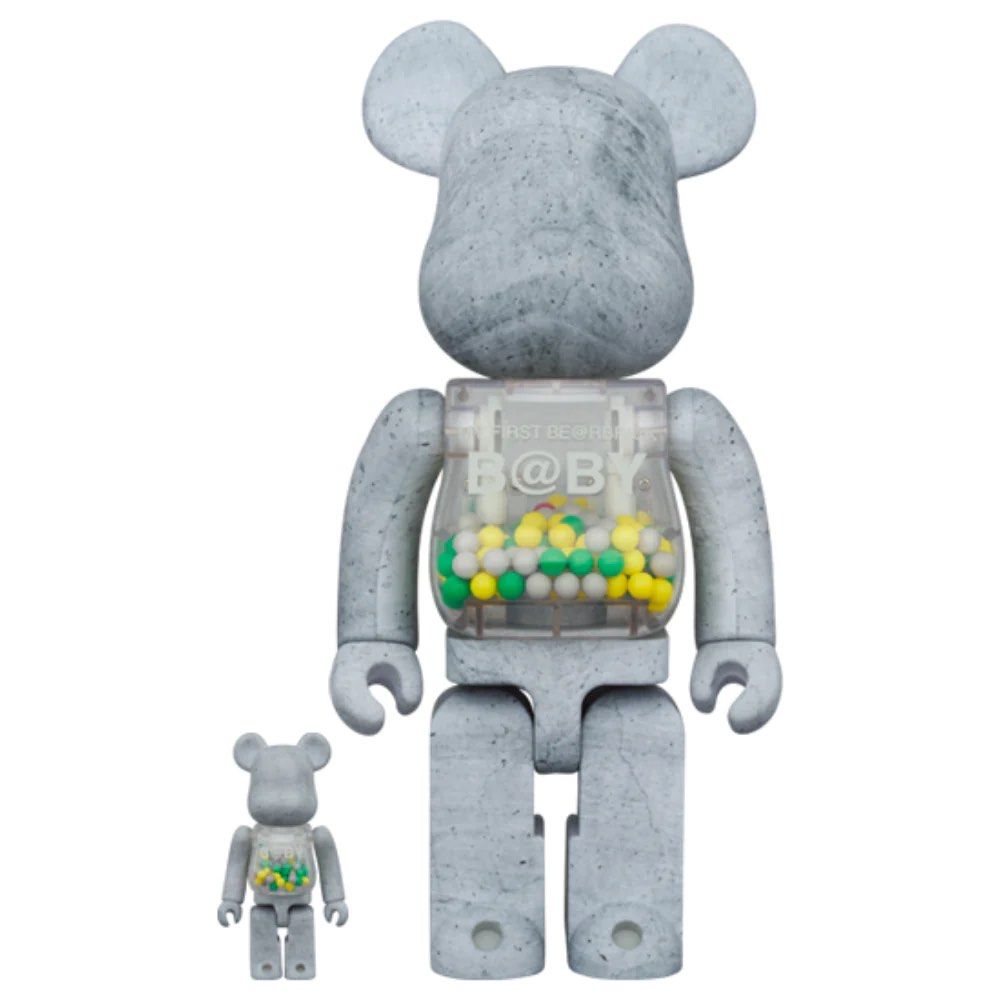 MY FIRST BE@RBRICK B@BY MARBLE 100％ 400％-