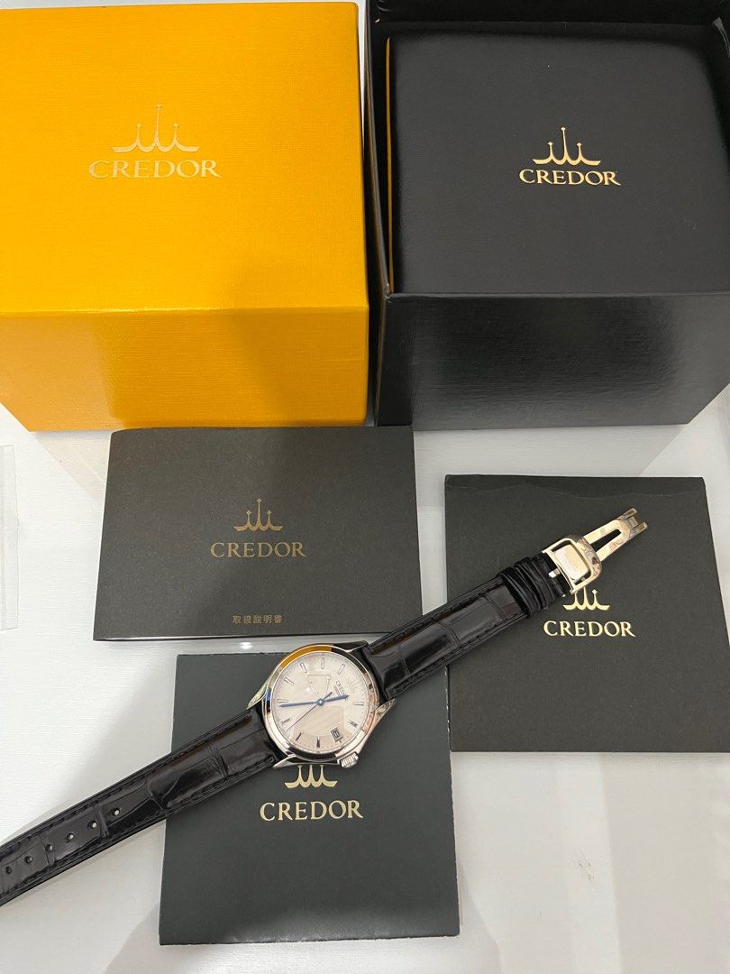 18金使用】セイコー SEIKO CREDOR シグノ 8J86-0AA0 年差時計 - ブランド腕時計