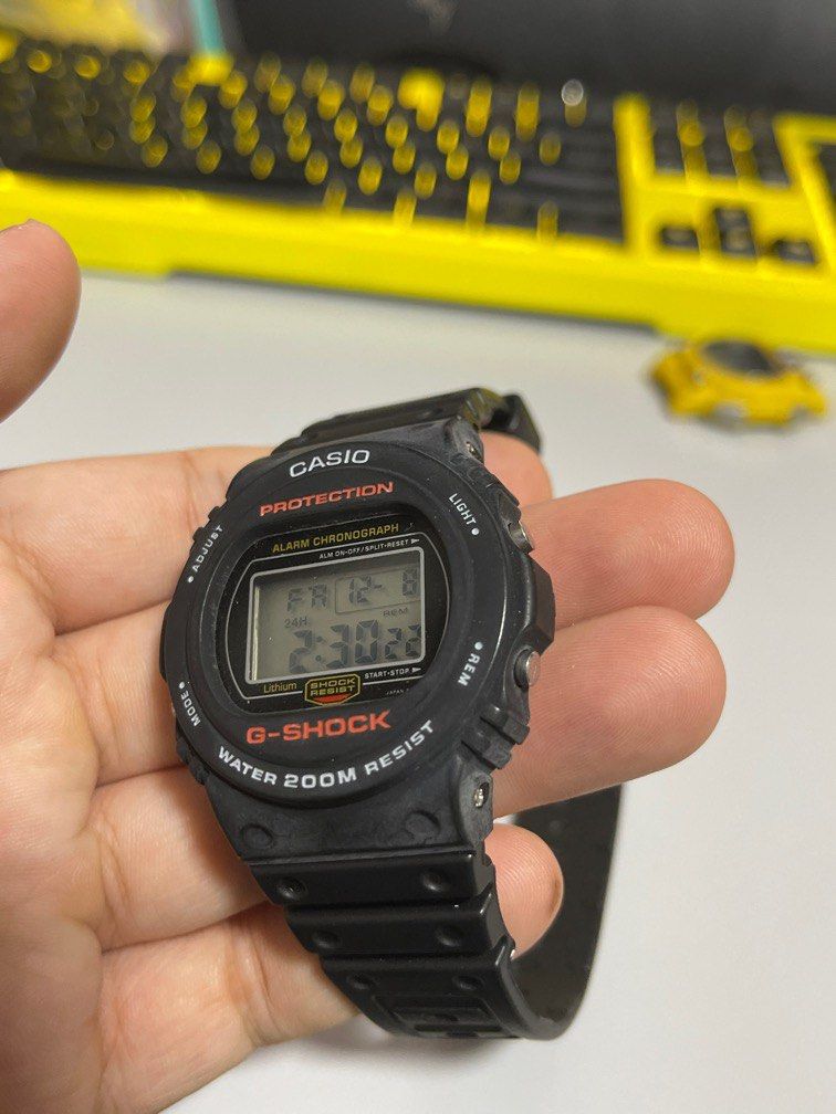1987 1993 Vintage Gshock DW 5700 DW5700 901 Japan Screw caseback