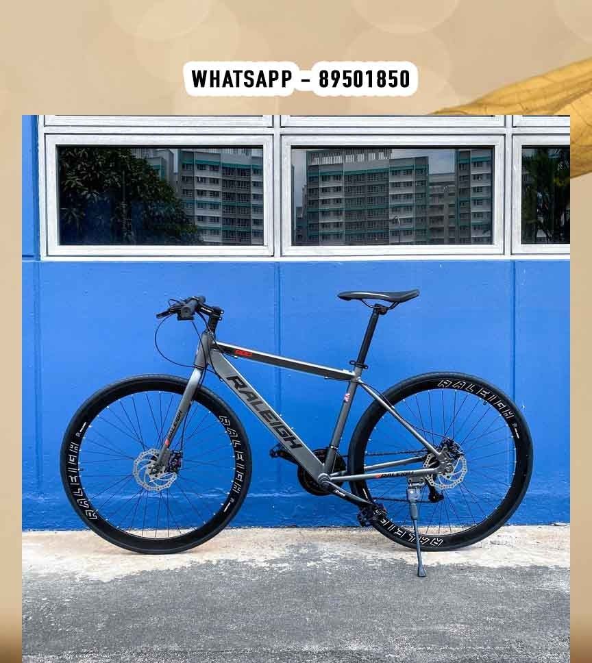 Raleigh hybrid bike rl880 cheap