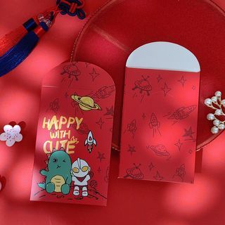 30個🗯全新H.Mas原創設計限定咸蛋超人&怪獸新年利是封