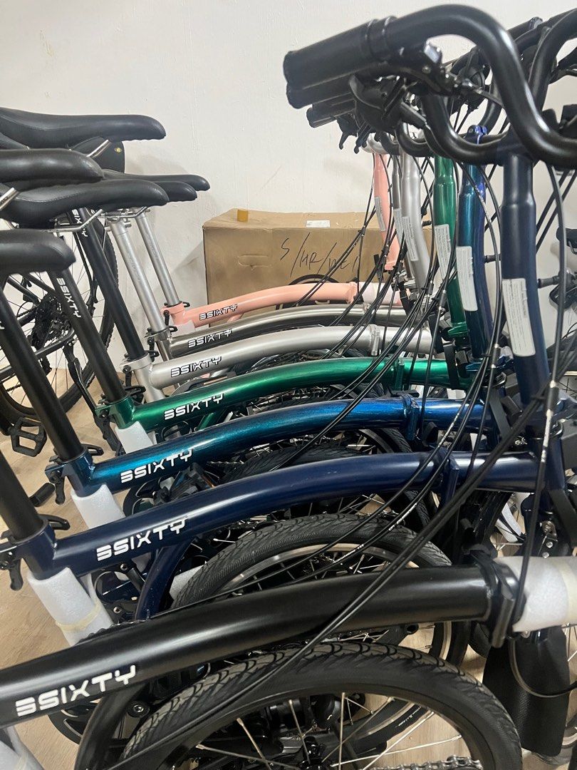 3sixty foldable bike trifold folding bicycle pikes aceoffix