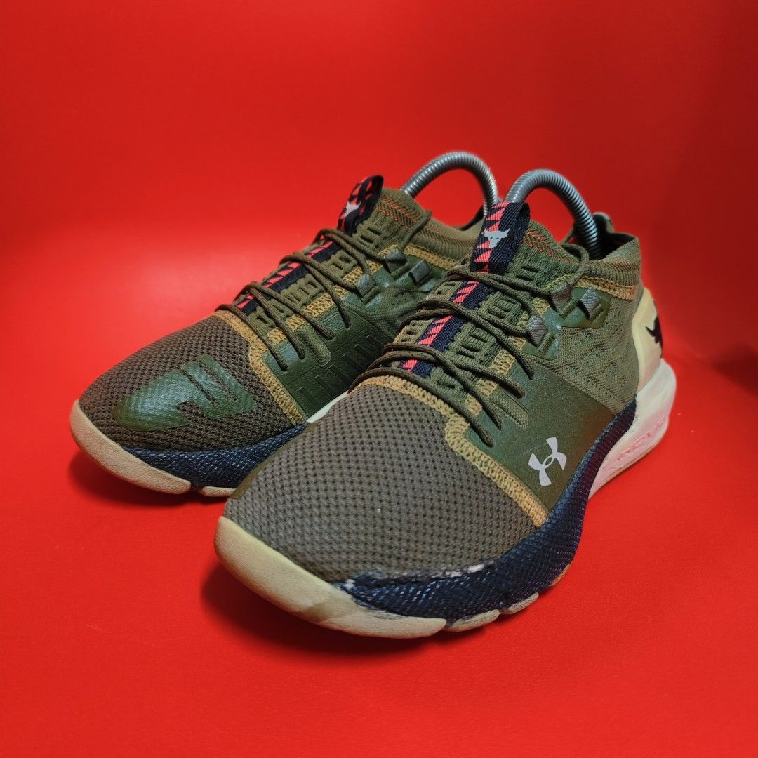◾8UK UNDER ARMOUR PROJECT ROCK 2.0 - Guardian Green◾, Men's Fashion,  Footwear, Casual shoes on Carousell