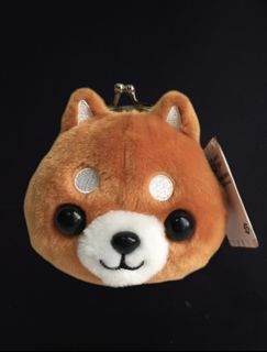 柴犬零錢包 小錢包 毛茸茸錢包 可愛錢包